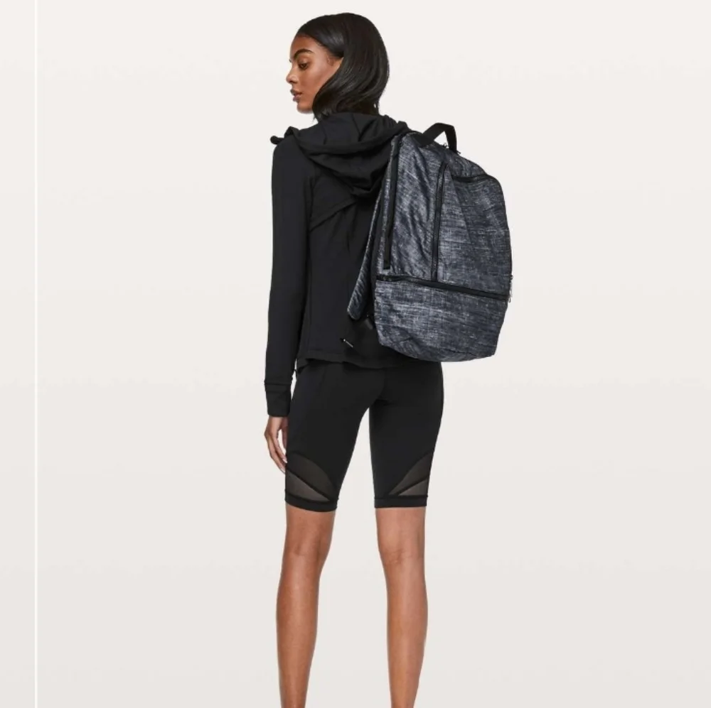 lululemon athletica Black Backpack - 24L